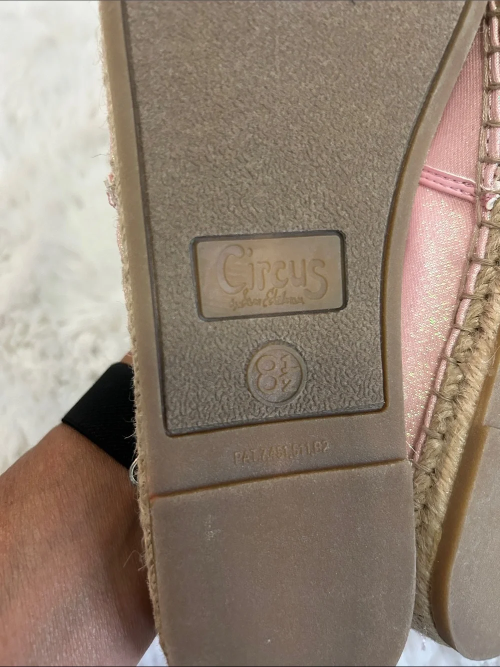 Circus by Sam Edelman Rose All Day Pink Canvas Espadrilles
